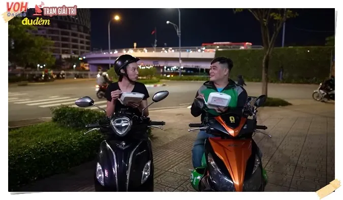 Hoa hậu Thùy Tiên bất ngờ chạy xe ôm công nghệ đến nửa đêm 4