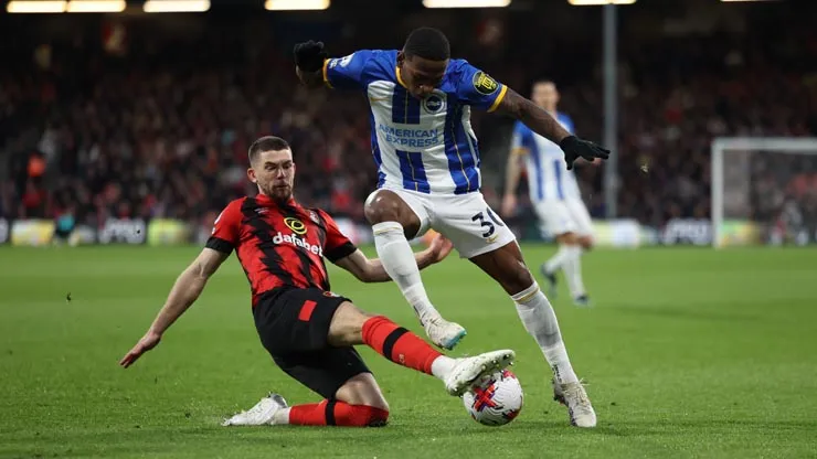 Bournemouth gặp khó, Brighton cách 4 điểm với nhóm dự Cúp C1