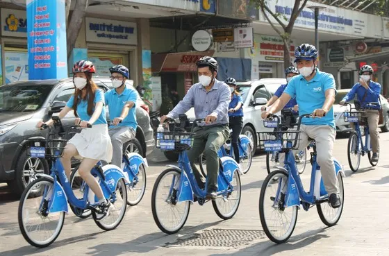 Xe đạp công cộng tại TPHCM đạt mức sử dụng 1.100 chuyến/ngày 1