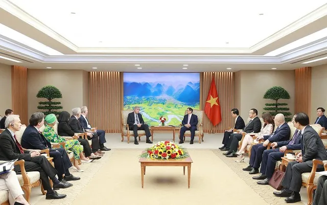 Thủ tướng Chính phủ Phạm Minh Chính tiếp đoàn 5 nghị sĩ Hoa Kỳ 1