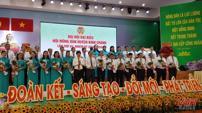 Đại hội đại biểu Hội Nông dân huyện Bình Chánh lần thứ XII, nhiệm kỳ 2023–2028 2