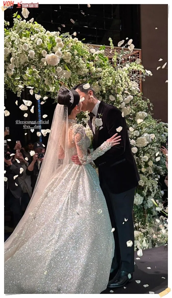 Toàn cảnh đám cưới cổ tích của Lee Seung Gi 9
