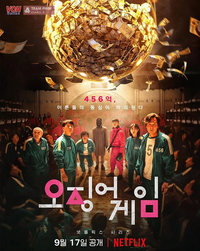 Trò chơi con mực bộ phim Hàn Quốc gây sốt trên netflix