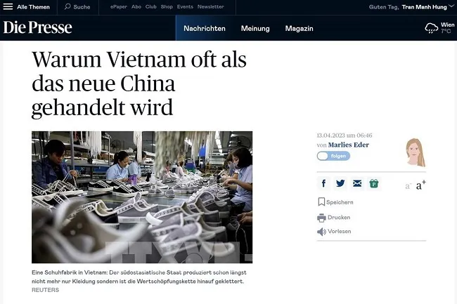 Việt Nam lọt vào “mắt xanh” nhà đầu tư Áo 1
