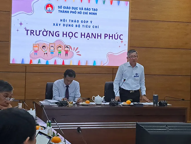 Đóng góp ý kiến xây dựng Bộ tiêu chí “Trường học hạnh phúc”