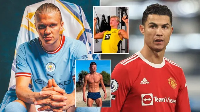 Haaland học tập Ronaldo để có một thể chất khỏe mạnh