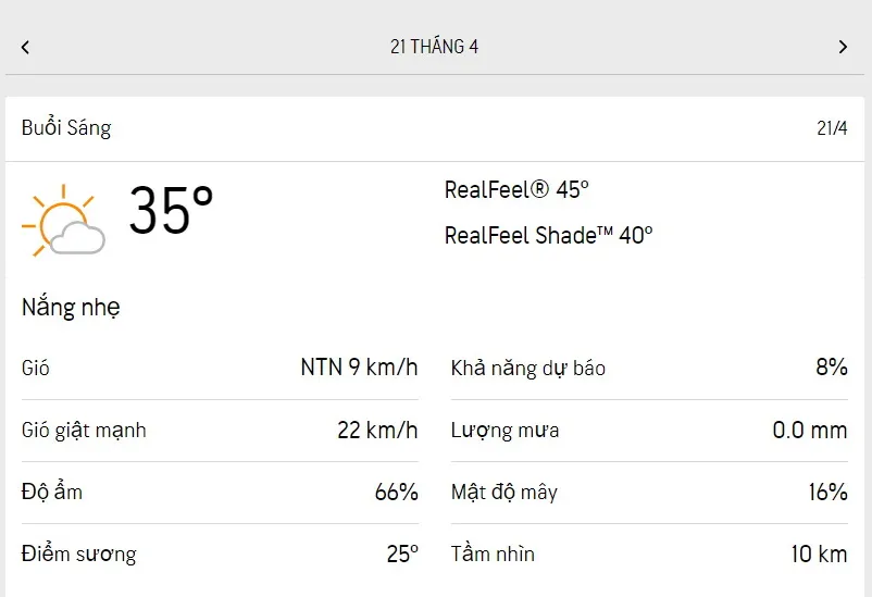 Dự báo thời tiết TPHCM hôm nay 20/4 và ngày mai 21/4/2023: nắng sớm, buổi chiều có thể mưa dông 4