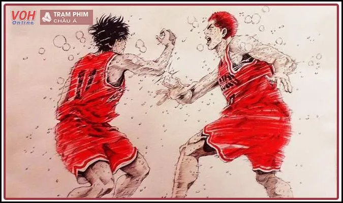 The First Slam Dunk: Trận bóng rổ 