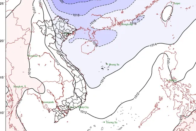 Dự báo thời tiết cả nước 3 ngày tới (từ 25/4 đến 27/4/2023): miền Bắc và Bắc Trung bộ chuyển mát 1