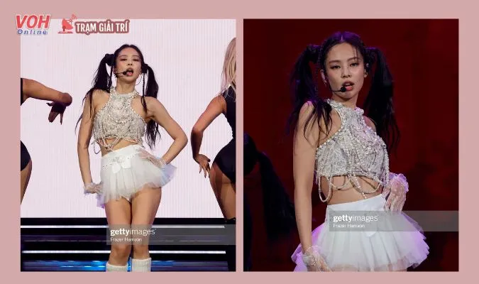 Jennie leo top 1 hot search Weibo vì loạt outfit cực “cháy” tại Coachella 5