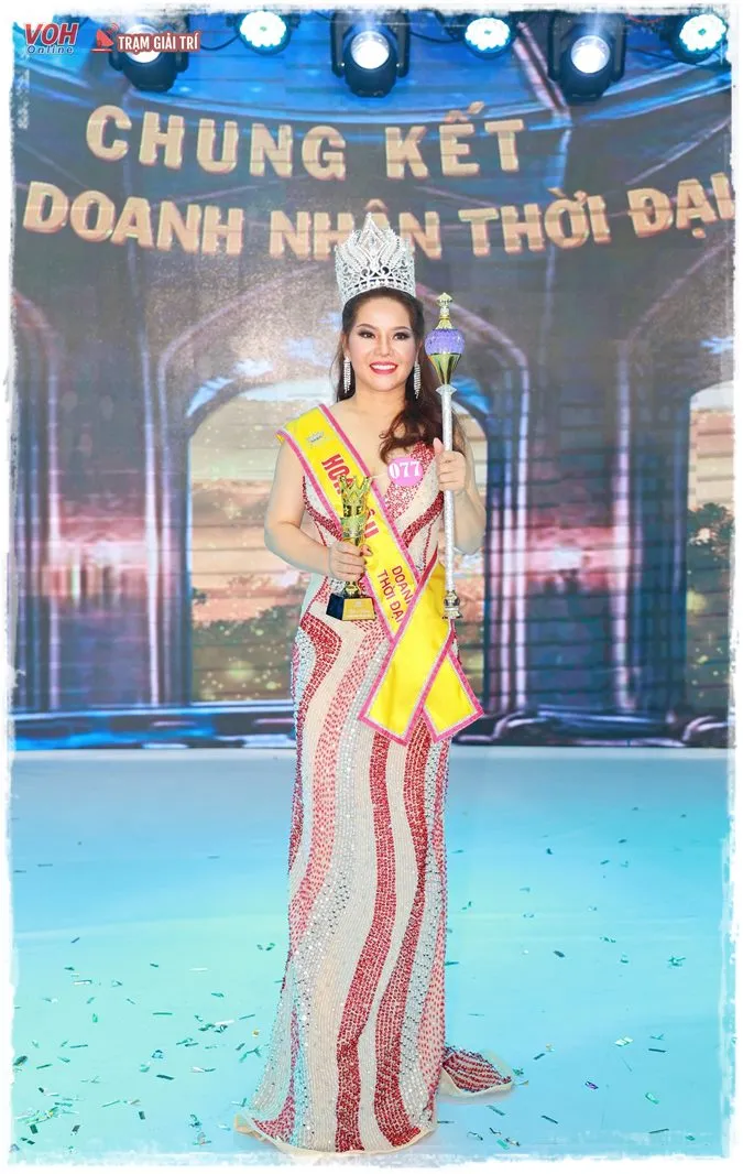 Doanh nhân Lê Thị Thắm đăng quang Hoa hậu Doanh nhân Thời đại 2023 1