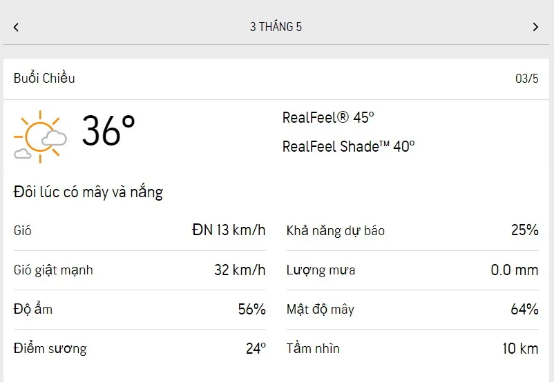 Dự báo thời tiết TPHCM hôm nay 3/5 và ngày mai 4/5/2023: Trời nắng khô, không mưa 2