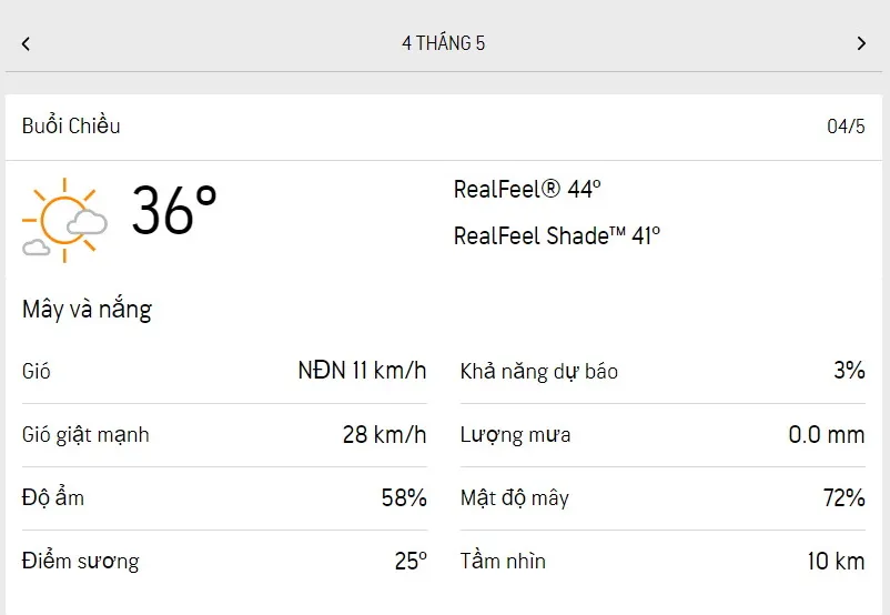 Dự báo thời tiết TPHCM hôm nay 3/5 và ngày mai 4/5/2023: Trời nắng khô, không mưa 5