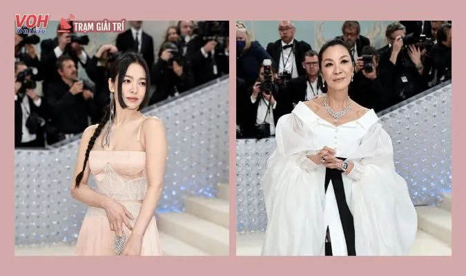 Song Hye Kyo hội ngộ Dương Tử Quỳnh sau hơn một thập kỷ tại Met Gala 1