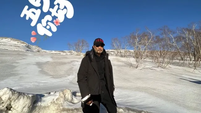 Nhậm Đạt Hoa mất liên lạc với vợ con khi đang đóng phim ở vùng núi tuyết! 2