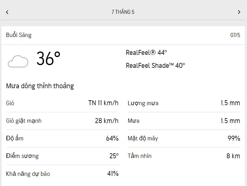 Dự báo thời tiết TPHCM hôm nay 6/5 và ngày mai 7/5/2023: trời nóng ẩm, buổi chiều có mưa dông 4