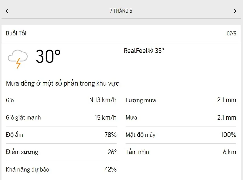 Dự báo thời tiết TPHCM hôm nay 7/5 và ngày mai 8/5/2023: nắng dịu, có mưa nhưng vẫn oi nóng 3