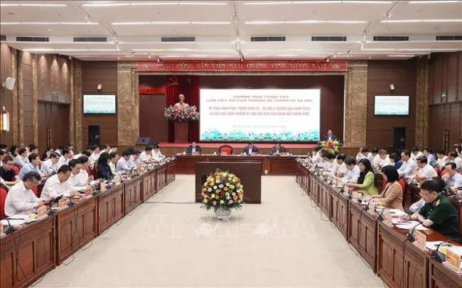 Thủ tướng: Thực hiện tối đa cơ chế, chính sách dành cho Hà Nội 2