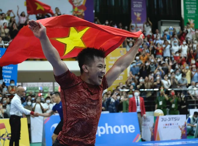 Đào Hồng Sơn bảo vệ thành công HCV Ju Jitsu tại SEA Games 32 1