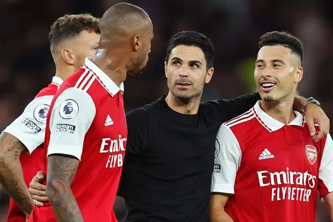 Mikel Arteta cùng các học trò đang có một mùa bóng chơi bùng nổ - Ảnh: Internet