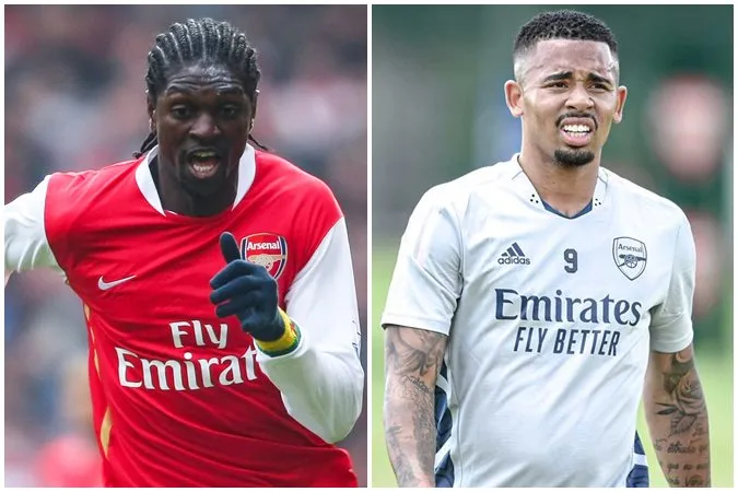 Adebayor cho biết Jesus là tiền đạo hàng đầu tại EPL - Ảnh: Internet