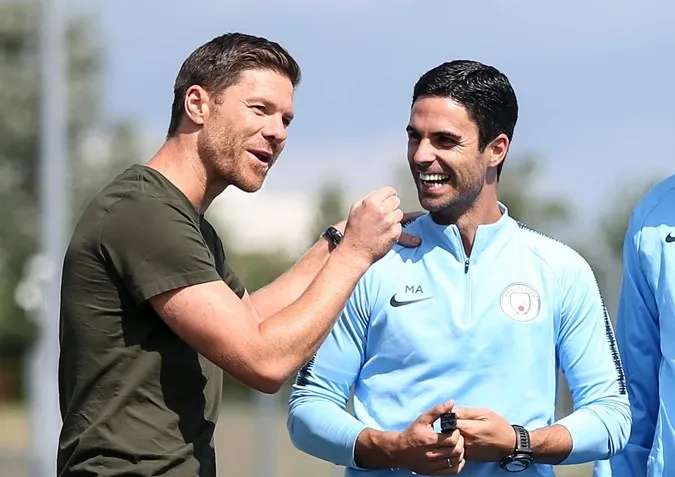 Mikel Arteta rất thân với Xabi Alonso. Ảnh: Internet