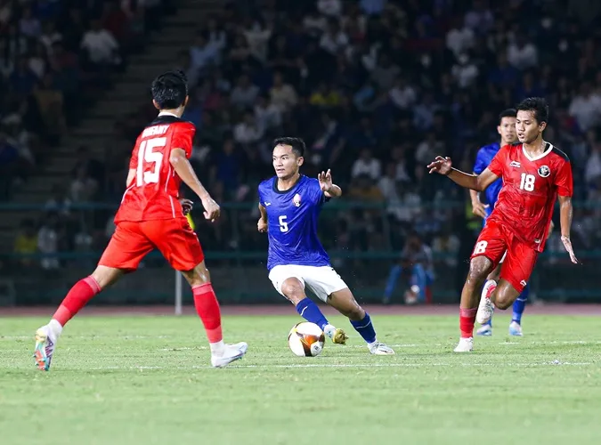 Bảng A bóng đá nam SEA Games 32: U22 Myanmar dắt tay U22 Indonesia đi tiếp 1