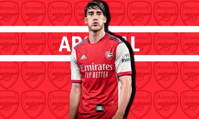 Vlahovic muốn chuyển đến chơi cho Arsenal - Ảnh: Internet