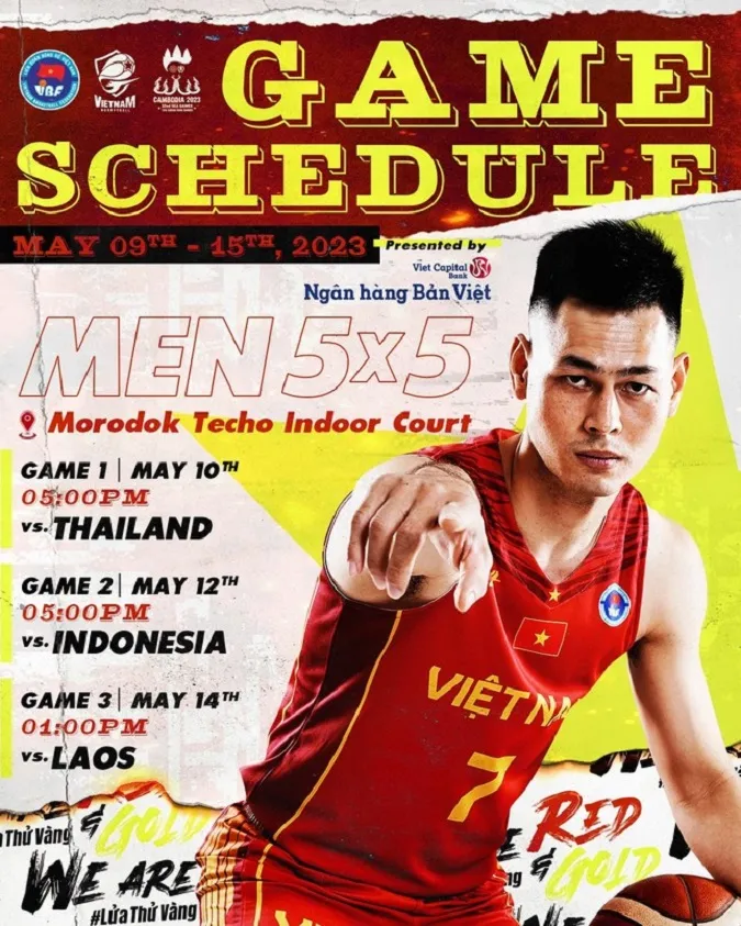 Đội tuyển bóng rổ 5x5 nữ Việt Nam thắng ấn tượng Thái Lan