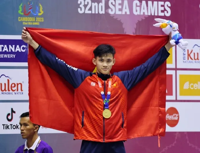 Phạm Thanh Bảo hụt “hat-trick” vàng, ấn tượng 2 kỷ lục SEA Games 3