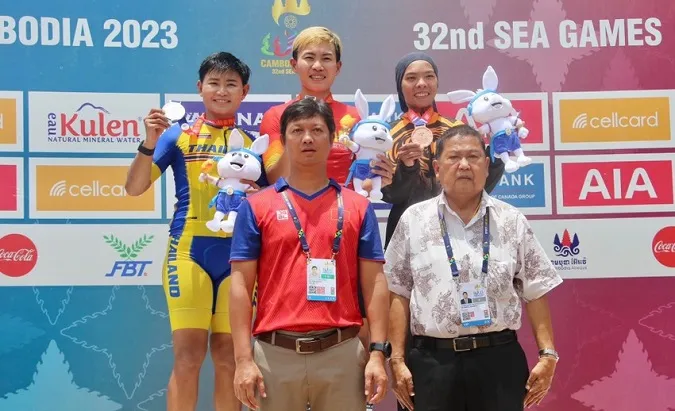 Nguyễn Thị Thật giúp xe đạp Việt Nam có HCV tại SEA Games 32 1