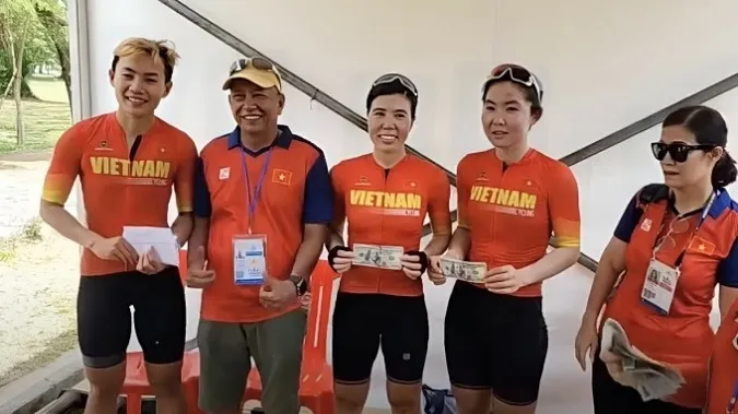 Nguyễn Thị Thật giúp xe đạp Việt Nam có HCV tại SEA Games 32