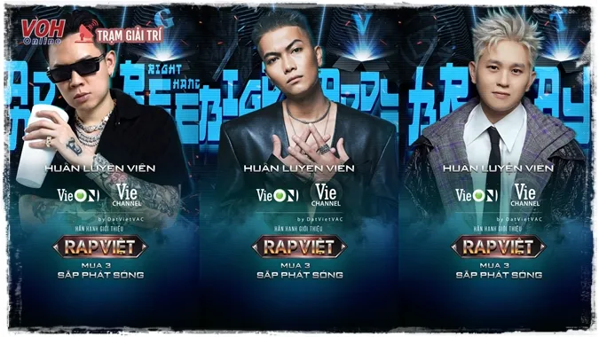 Rap Việt 3 công bố mentor thứ 4, netizen soi ra số HLV năm nay sẽ phải tận 5 người 4