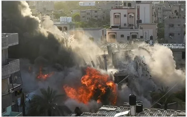 Lệnh ngừng bắn ở Gaza có hiệu lực sau 5 ngày giao tranh 1