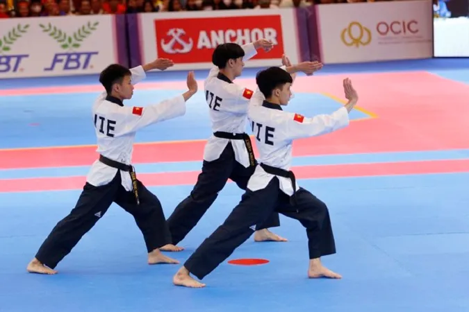 Taekwondo Việt Nam cán mốc chỉ tiêu SEA Games 32 sau 2 tấm HCV 1