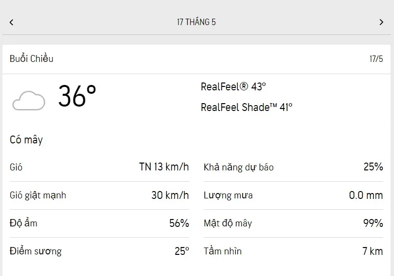 Dự báo thời tiết TPHCM hôm nay 16/5 và ngày mai 17/5/2023: nắng và mây từng đợt 5