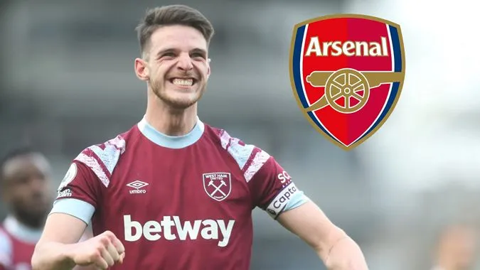 Declan Rice được xem là mục tiêu số 1 của Arsenal trong kỳ chuyển nhượng năm nay - Ảnh: Internet