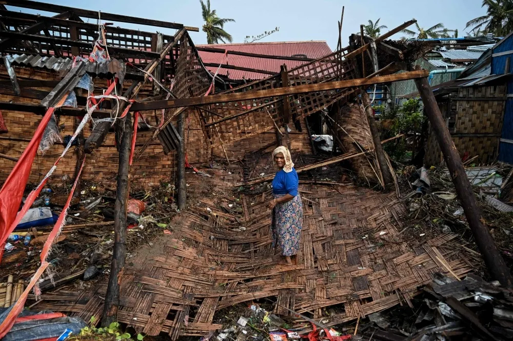 Myanmar, bão mocha