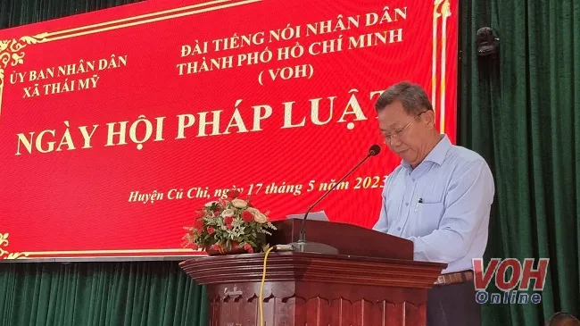 “Ngày hội pháp luật” tại Củ Chi: Trợ giúp pháp lý miễn phí cho bà con nghèo 1