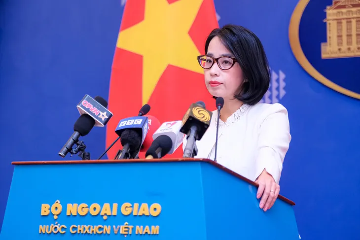 Bộ Ngoại giao lên tiếng việc tàu nghiên cứu Trung Quốc đi vào vùng đặc quyền kinh tế Việt Nam 1