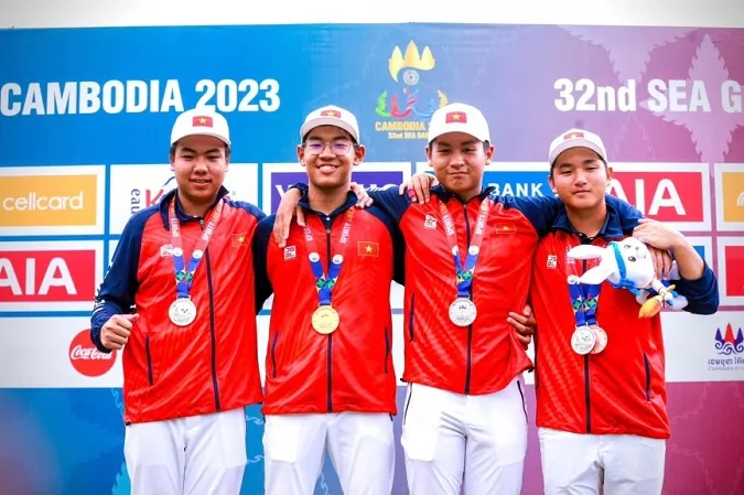 Golfer Lê Khánh Hưng lọt top 500 thế giới sau tấm HCV SEA Games 32