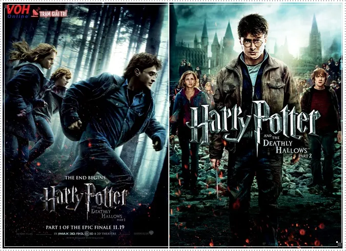 Harry Potter bộ series hay kinh điển nhất về chủ đề phủ thủy, phép thuật