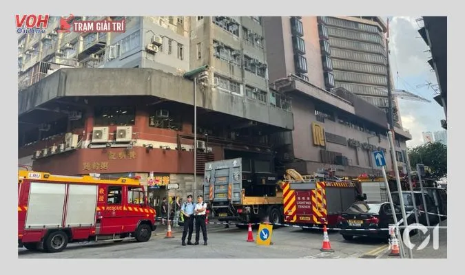 Tai nạn phim trường khiến 8 người bị thương ở Hong Kong 1