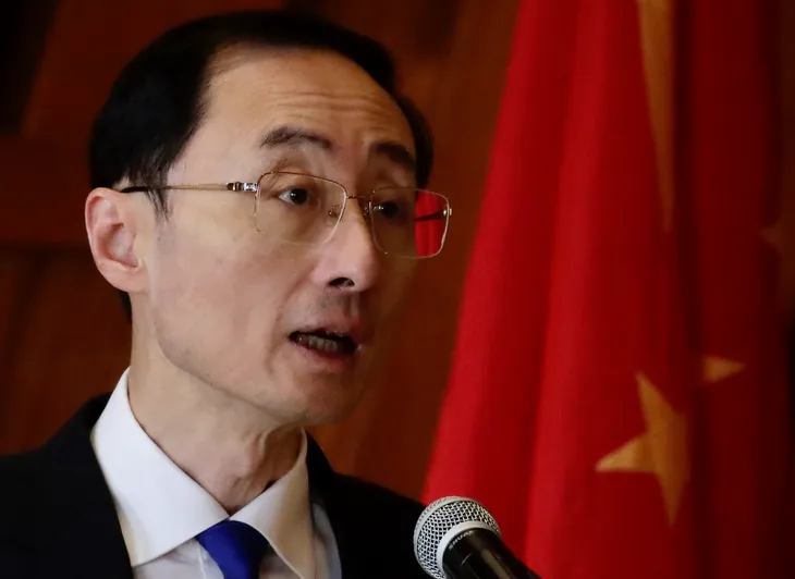 Thứ trưởng Bộ Ngoại giao Trung Quốc Tôn Vệ Đông- Ảnh: AFP 