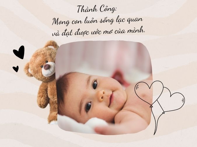 Ý nghĩa và cách đặt tên đệm hay cho tên Công 3