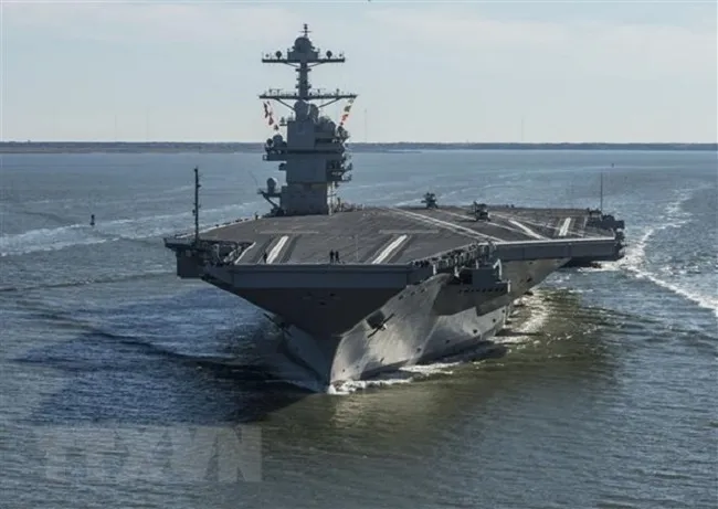 Mỹ gửi tàu quân sự lớn nhất thế giới tham gia cuộc tập trận của NATO 1
