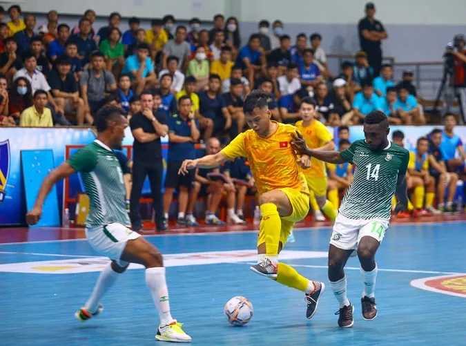 Đội tuyển futsal Việt Nam đại thắng 5 sao trước Quần đảo Solomon