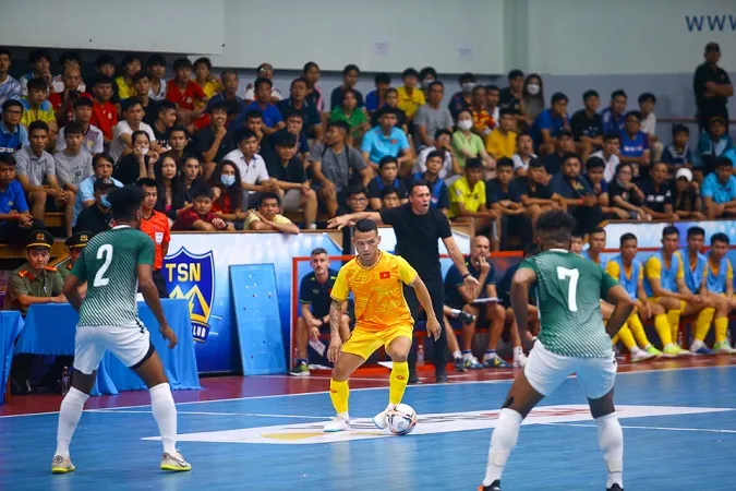 Đội tuyển futsal Việt Nam đại thắng 5 sao trước Quần đảo Solomon
