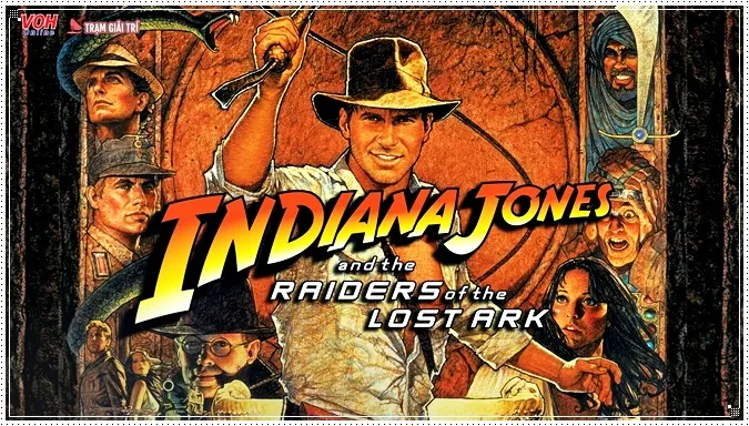 Poster phim Indiana Jones And The Raiders Of The Lost Ark (1981)