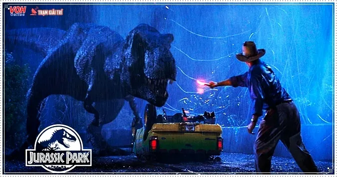 Một cảnh trong phim Jurassic Park - Công Viên Kỷ Jura (1993)